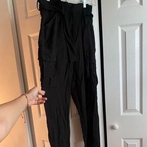 Black trousers pants size 6 10/10 in black